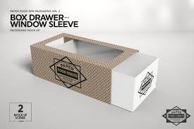 Vol 3 Food Box Packaging Mockups Sleeve Packaging Free Packaging Mockup Packaging Mockup