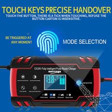 Spare yourself the stress with a car battery charger, which can protect your vehicle's power supply from running dry and keep you from getting left stranded. Pulse Repair Car Battery Charger Parts Personal Car 12v 24v 8a Outdoor Accessories For Anhtczyx Lead Acid Gel Agm Red Porchka Trgoviya Na Edro Start Evtini Cam