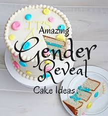 Baby announcement surprise pregnancy announcement cake. Sweet And Silly Gender Reveal Cake Ideas