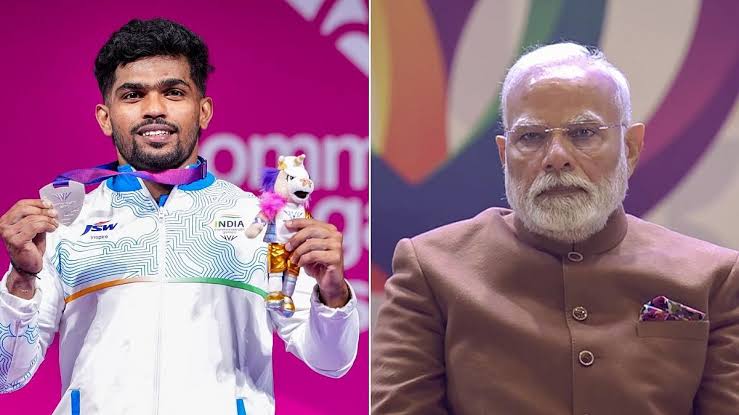 PM Modi Congratulates Raja Muthupandi On Commonwealth Games 2026 Silver