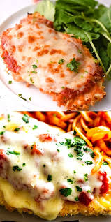 Oven Baked Chicken Parmesan In 2020 Oven Baked Chicken Parmesan Chicken Dinner Recipes Italian Recipes