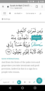Every intoxicant is khamr, and every khamr is forbidden. Is Alcohol Haram In Quran