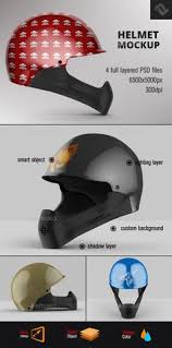 Full Face Helmet Mockup Miscellaneous Product Mock Ups Download Here Https Graphicriver Net Item Full Face Hel Full Face Helmets Clothing Mockup Helmet
