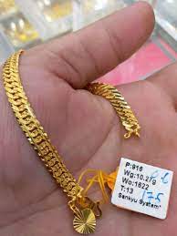 Gelang emas kuning model boneka hello kitty fashion perhiasan aksesoris anak wanita new gold mewah elegan. Gelang Emas 916 Original Padu Women S Fashion Jewellery On Carousell