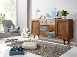 Neues angebotvidaxl kiefer massiv sideboard 4 schubladen grau kommode schubladenschrank. Wohnling Sideboard Mehrfarbig 175 Cm Wl5 587 Aus Mango Massivholz Wardrobe Dunkles Schlafzimmer Zimmer Wohn Design