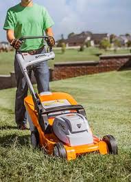 However, battery operated lawn mowers are quite popular and if you would like to make use of it, the information is out there to help you decide. Stihl Rma 410 Elecric Battery Powered Lawn Mower Cordless Lawn Mower Lawn Mower