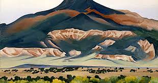 Wandering Silent Vertexes And Frozen Peaks Cerro Pedernal 2 By Georgia O Keeffe