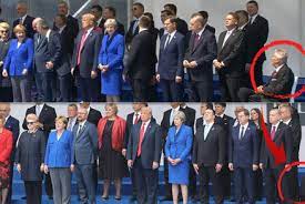 Největší organizovaná vojenská síla na světě se 12. Seated Zeman Did Not Come To Friendly Photos Of Nato Leaders Only His Leg Stayed