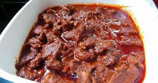 Aduk rata dan masak hingga sambal matang dengan api kecil. Resepi Sambal Daging Pedas Enak