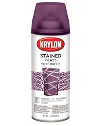 When a redder shade is used it is vivacious while a bluer shade is more restful. Stained Glass Paint Krylon