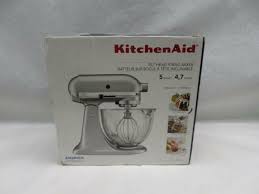 kitchenaid 5 qt stand mixer w/ glass