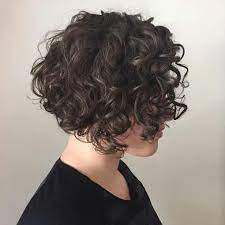 Pin By Miriam Tejada On Hair Styles Curly Hair Styles Short Wavy Hair Curly Bob Hairstyles