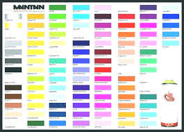 60 Bright Colorplace Paint Color Chart