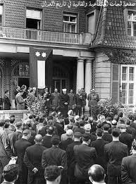 من برلين اثناء الحرب العالمية الثانية عام 1941 رئيس الوزراء العراقي رشيد عالي الكيلاني مع مفتي فلسطين امين الحسيني مع القادة الا Photo Stock Photos Iraqi Army