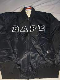 Bape Reversible Bomber Bape Bomber Motorcycle Jacket