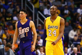 Back in 2016, the los angeles lakers legend told him to be legendary. booker was at the start of his career at the time while bryant was on the verge of retiring. Devin Booker Remembers Kobe Bryant Praising Footwork Lakers Nation
