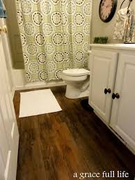 Wordpress Com Master Bathroom Makeover Bathroom Makeover Vinyl Wood Planks
