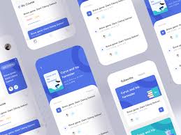Dribbble Online Education App 2 Png By Tina Lee In 2020 Educational Apps Online Education Online Programs