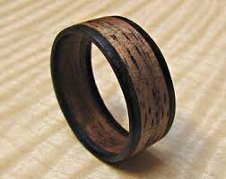Natural Zebrano Wood Wedding Band Wooden Wedding Rings For Etsy Mens Wooden Wedding Bands Wooden Wedding Bands Wooden Wedding Ring