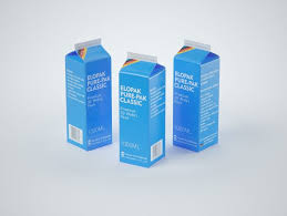 Elopak Pure Pak Classic 1000ml No Opening Premium Carton Packaging 3d Model Pack