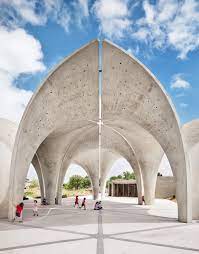 Lake flato and matsys build pavilions with petals for san antonio's confluence park. Confluence Park Lake Flato Architects Matsys Design Archdaily
