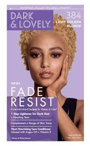 Black is a hair color that many women choose because it is simple to maintain, the growth is not as noticeable as in blondes and it looks good with any type of skin, any look, and at any age. Amazon Com Dark Lovely Color 384 Light Golden Blonde 3 Pack Chemical Hair Dyes Beauty Personal Care