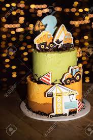 My son loved his john deere tractor cake and thought it was a toy at first! Vertical Picture Of Colorful Birthday Cake For 2 Years Old Boy Stock Photo Picture And Royalty Free Image Image 139949879