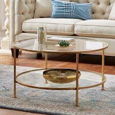 Home Decorators Collection Bella Aged Gold Coffee Table 9501200910 The Home Depot In 2020 Coffee Table Glass Coffee Table Decor Gold Coffee Table
