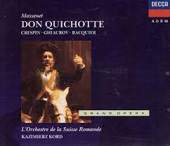 Kazimierz kord (born 18 november 1930) is a polish conductor. Jules Massenet Kazimierz Kord Regine Crespin Nicolai Ghiaurov Gabriel Bacquier Don Quichotte 1991 Cd Discogs