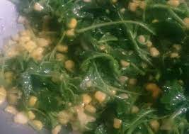 Resep Tumis Bayam Jagung Manis Oleh Ghayda S Kitchen Resep Resep Tumis Tumis Bayam