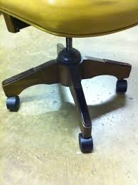 replacing chair casters on wooden chairs