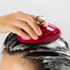 携帯用 364本のピンで 頭皮の毛穴汚れがすっきり 爽快感がやみつきになるヘアブラシ scalp brush 頭皮 ヘアブラシ 毛穴 汚れ