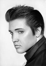 Stars Portraits Portrait Of Elvis Presley By Artfreakpt Portrait Pencil Portrait Celebrity Drawings