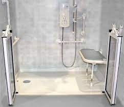 In addition to the use of a shower wheelchair, users may want to adapt their bathroom with shower grab bars, accessible. Barrier Free Disabled Shower Find Best Deals On Handicapped Showers Handicap Shower Handicap Shower Stalls Shower Stall