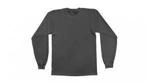 Download Men S Long Sleeve T Shirt Flat Front Mockup On On Arsenal Gomedia Us