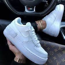 Nike Air Force 1 Black And White Price Goat Buy And Sell Authentic Sneakers In 2020 White Nike Shoes Nike Sneakers Women Shoes Sneakers Nike