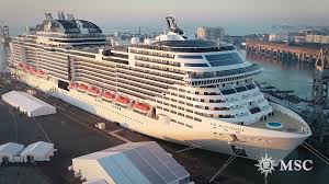 Msc Cruises Officially Take Delivery Of Msc Bellissima Msc Cruises Cruise Companies Cruise