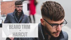 Whereas styles like the pompadour and quiff take the hair out of the face, fringe styles (that is, styles with bangs) allow the hair to fall down naturally. Men S Beard Trim Outline Textured Fringe Haircut 2018 Hairstyle Trends Youtube