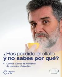 Perder el olfato puede parecer algo pasajero… pero no siempre lo es. La  anosmia o hiposmia pueden estar relacionadas con infecciones, inflamación,  pólipos nasales o incluso condiciones neurológicas. 🔍 ¿Sabías que más