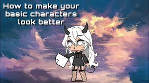 Maybe you would like to learn more about one of these? How To Make Your Basic Characters Look Better Gacha Life L U N A Youtube