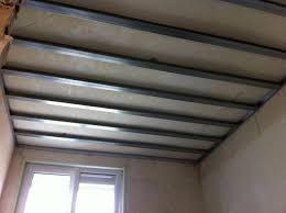 Types De Rails Et Montants Pour Plafond Autoporteur Placo Plafond Autoportant Plafond Suspente Plafond