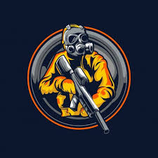 Mascot Gaming Logo Esport With Sniper Illustration Logo Design Art Photo Logo Design Game Logo Design