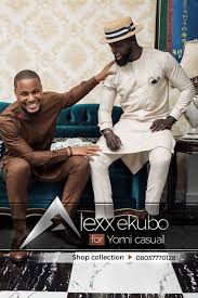 From stylish agbadas, to dapper clothes for women and men, this dude delivers effortlessly. Fashion For Men Alex Ekubo Poses For Yomi Casual Collection