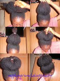 Moisturize your hair pour a little beer in your wet hair. How To Get A Really Big Natural Hair Bun Naturallycurly Com