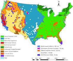 Download Scientific Diagram Map Of Omernik Ecoregions For The Conterminous United States And Cluster Distribution Per Ecoregio In 2020 Us Geography Map United States