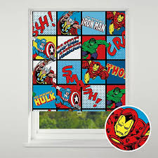 Check spelling or type a new query. Disney Marvel Comics Blackout Roller Blind Dunelm