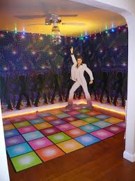 A Disco Dance Floor Via A Mat For A Birthday Party So Much Fun I Must Find This Has No Link