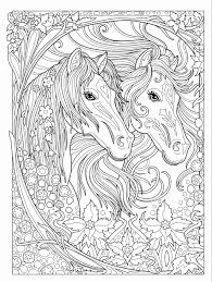 These horse coloring pages for adults are just as beautiful. Pin By Monika Nowicka On Ulubione Ilustracje Z Kolorowanwk Horse Coloring Pages Animal Coloring Pages Mandala Coloring Pages