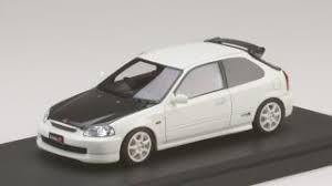 This article is about all/most of the vehicles featured in the initial d series. Honda Civic Type R Ek9 Early Type Custom Version Championship White Diecast Car Hobbysearch Diecast Car Store