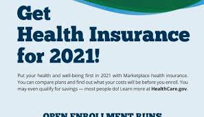 Enroll now for 2021 coverage. Health Insurance Marketplace Deadline For Enrollment Is Dec 15 Hcmc Henry County Medical Center